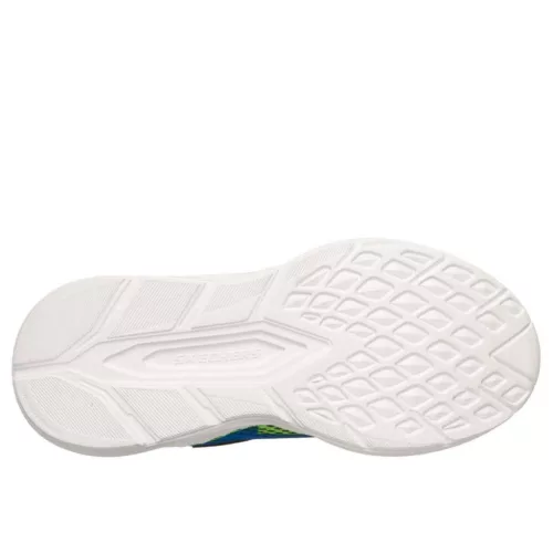 BB20-20260296 Skechers Világítós Gyerek Cipő, Fiú, Kék, 401490L-BLBK