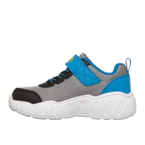 BB20-20260305 Skechers Tavaszi Gyerek Cipő, Fiú, Kék, 407312N-GYMT, ECO