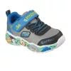 BB20-20260306 Skechers Tavaszi Gyerek Cipő, Fiú, Kék, 407312N-GYMT, ECO