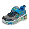 BB20-20260306 Skechers Tavaszi Gyerek Cipő, Fiú, Kék, 407312N-GYMT, ECO