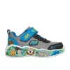 BB20-20260308 Skechers Tavaszi Gyerek Cipő, Fiú, Kék, 407312N-GYMT, ECO