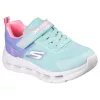 BB20-20260325 Skechers Világítós Gyerek Cipő, Lány, Kék, 303730L-AQMT