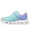 BB20-20260325 Skechers Világítós Gyerek Cipő, Lány, Kék, 303730L-AQMT