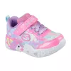 BB20-20260349 Skechers Világítós Gyerek Cipő, Lány, Rózsaszín, 303064N-PKMT, Unikornis