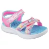 BB20-20260352 Skechers Szandál, Lány, Rózsaszín, 303045L-PKMT