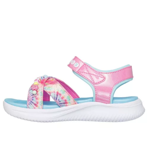 BB20-20260355 Skechers Szandál, Lány, Rózsaszín, 303045L-PKMT