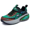 BB20-20260375 Skechers Gyerek Cipő, Fiú, Zöld, 402160L-BRMT, Mega-Craft