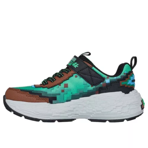 BB20-20260375 Skechers Gyerek Cipő, Fiú, Zöld, 402160L-BRMT, Mega-Craft