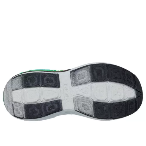 BB20-20260375 Skechers Gyerek Cipő, Fiú, Zöld, 402160L-BRMT, Mega-Craft