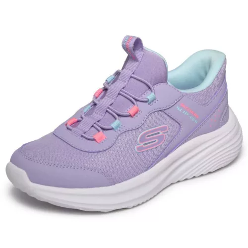 BB20-20260413 Skechers Gyerek Cipő, Lány, Lila, 303690L-LAV, Slip-On