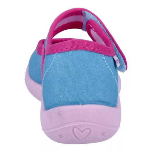 BB20-20260479 Richter Gyerek Vászoncipő, Lány, Kék, 9150-3296-5711, ECO