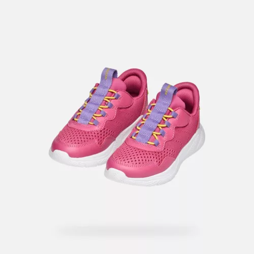 BB20-20260561 Geox Gyerek Cipő Lány, Pink, J65NTA-C8DN8, Slip-On