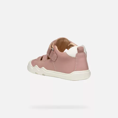 BB20-20260582 Geox Barefoot Zárt Szandál, Lány, Rózsazsín, B5563A-C8011