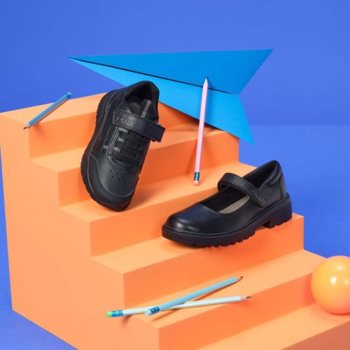 BB20-20260625 Geox Alkalmi Gyerek Cipő, Lány, Fekete, J6420P-C9999