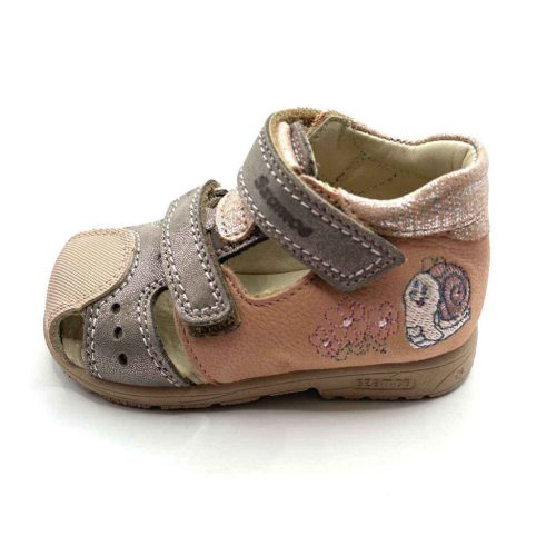 BB20-20260685 Szamos Zárt Szupinált Szandál, Lány, Barack, 4437-407691-23