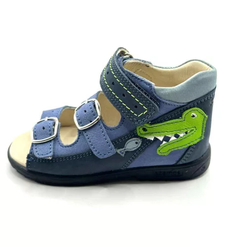 BB20-20260726 Szamos Szupinált Szandál, Fiú, Kék, 4436-107092-29