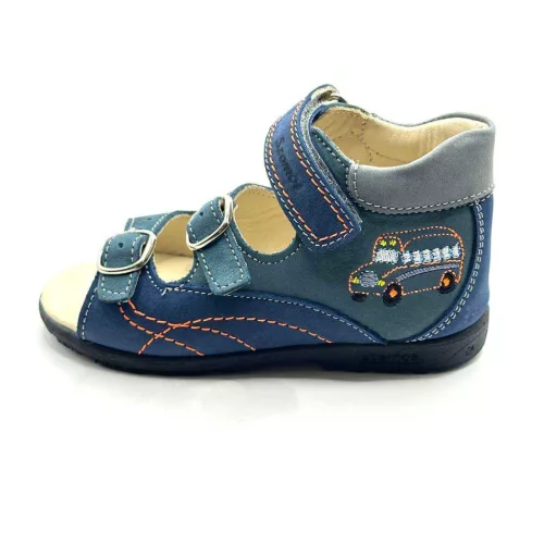 BB20-20260806 Szamos Szupinált Szandál, Fiú, Kék, 4433-107093-32