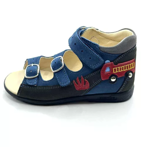 BB20-20260813 Szamos Szupinált Szandál, Fiú, Kék, 4435-107091-24