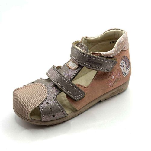 BB20-20260858 Szamos Zárt Szupinált Szandál, Lány, Barack, 4437-407692-30