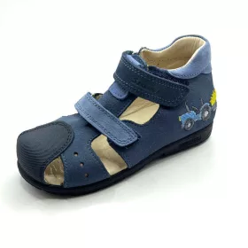 BB20-20260886 Szamos Zárt Szupinált Szandál, Fiú, Kék, 4440-107092-25