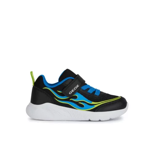 BB20-20261016 Geox Tavaszi Gyerek Cipő, Fiú, Fekete, J45GBB-C0035