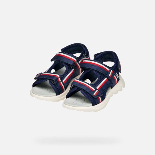 BB20-20261040 Geox Szandál, Fiú, Kék, J55F1C-C0735