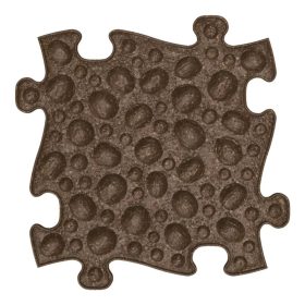 BB20-20261062 Muffik szenzoros ortopédiai szőnyeg puzzle, Dió, Barna, Kemény, 1 db, ECO
