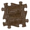 BB20-20261066 Muffik szenzoros ortopédiai szőnyeg puzzle, Rönkök, Barna, Kemény, 1 db, ECO