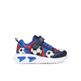 BB20-20261068 Geox Világítós Tavaszi Gyerek Cipő, Fiú, Kék, J45DZB-C4226