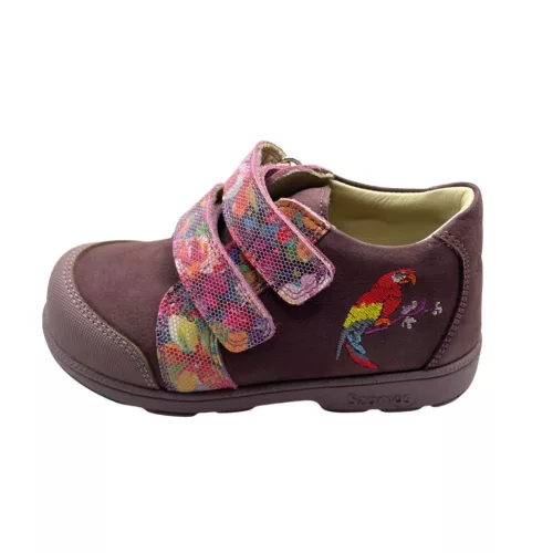 BB20-20261168 Szamos Tavaszi Szupinált Gyerek Cipő, Lány, Mályva, 1910-407492-25