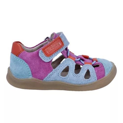 BB20-20261300 Richter Barefoot Zárt Szandál, Lány, Pink, 0764-3211-5601