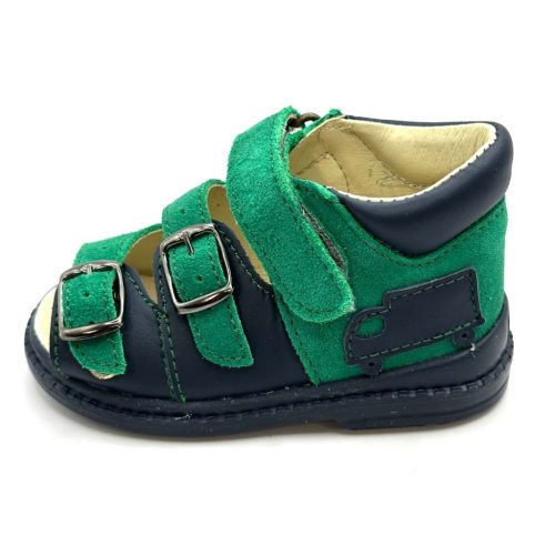 BB20-20261423 Salus Szupinált Szandál, Fiú, Kék, FLO-911, Teherautó