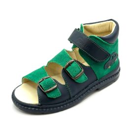 BB20-20261430 Salus Szupinált Szandál, Fiú, Zöld, FLO-911, Autó