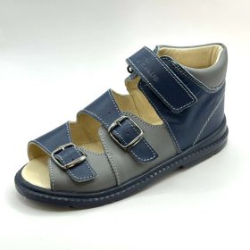 BB20-20261435 Salus Szupinált Szandál, Fiú, Szürke, FLO-911