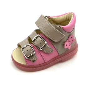 BB20-20261445 Salus Szupinált Szandál, Lány, Bézs, FLO-911, Pillangó