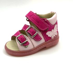 BB20-20261446 Salus Szupinált Szandál, Lány, Rózsaszín, FLO-911, Pillangó