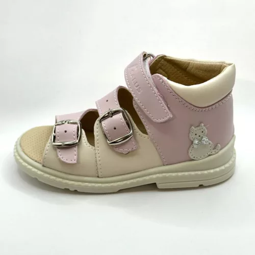 BB20-20261450 Salus Szupinált Szandál, Lány, Lila, FLO-911, Cica, Vegán