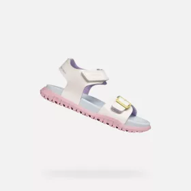 BB20-20261468 Geox Szandál, Lány, Fehér, J35HQA-C0653, Water Friendly