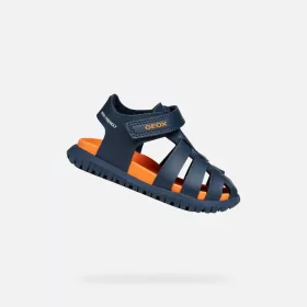 BB20-20261487 Geox Zárt Szandál, Fiú, Kék, B556AA-C0820, Water friendly