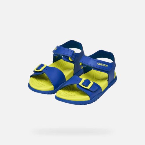 BB20-20261506 Geox Szandál, Fiú, Kék, J35HMA-CK42H, Water friendly