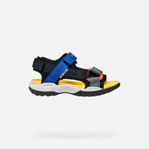 BB20-20261511 Geox Szandál, Fiú, Kék, J450RE-C0245