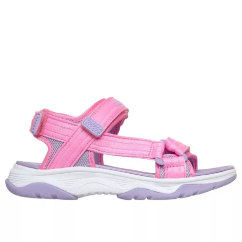 BB20-20261667 Skechers Szandál. Lány, Rózsaszín, 303221L-PKLV