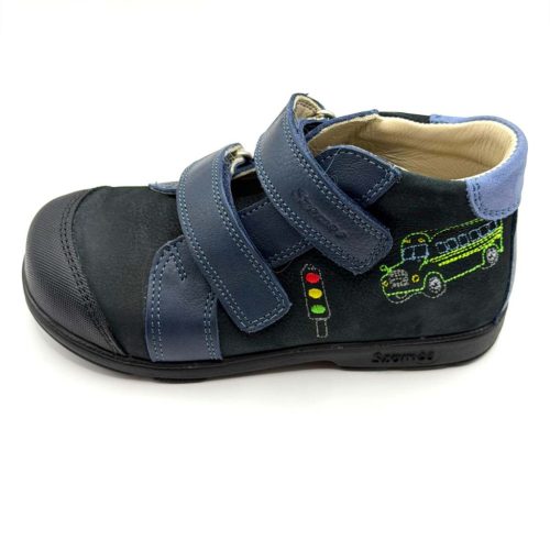 BB20-20261818 Szamos Tavaszi Szupinált Gyerek Cipő, Fiú, Kék, 1865-107092-28