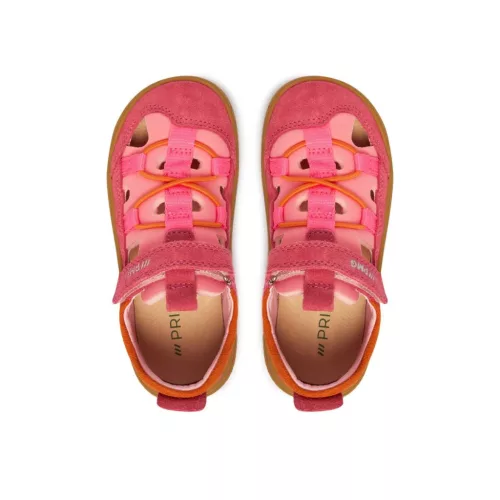 BB20-20261861 Primigi Barefoot Zárt Szandál, Vibram talppal, Lány, Rózsaszín, 1421300