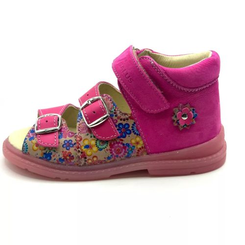 BB20-20262052 Salus Szupinált Szandál, Lány, Rózsaszín, FLO-911, Virág