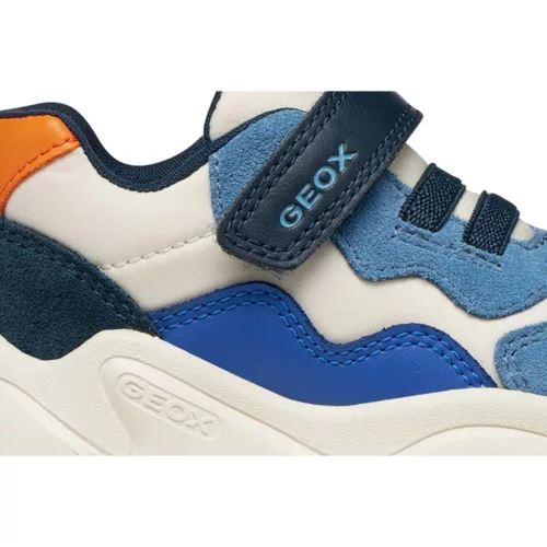 BB20-20262103 Geox Tavaszi Gyerek Cipő, Fiú, Kék, B455RB-C0652