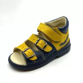 BB20-20262133 Salus Szupinált Szandál, Fiú, Kék, FLO-911, Denevér