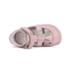 BB20-20262224 D.D.step Barefoot Zárt Szandál, Lány, Rózsaszín, H077-51332CM