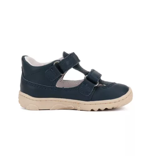 BB20-20262535 D.D.step Barefoot Zárt Szandál, Fiú, Kék, H077-51734C