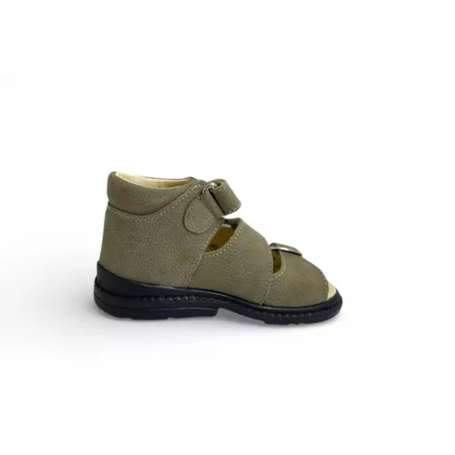 BB20-20262551 Salus Szupinált Szandál, Fiú, Szürke, FLO-911, Teknős